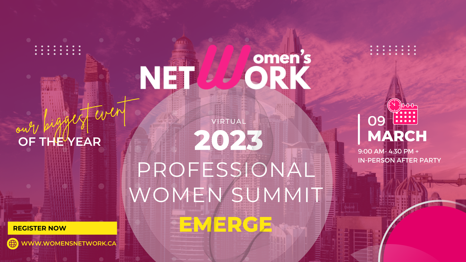 Women's Professional Summit: EMERGE